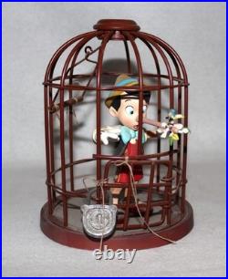 Walt Disney Classics Pinocchio & Jiminy Cricket In Cage With COA #1202881