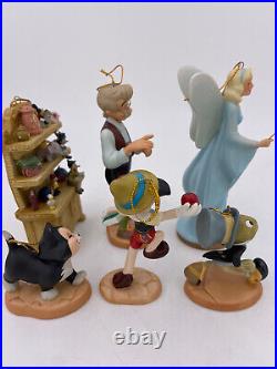 Walt Disney Classics- Pinocchio Orn Box Set 5.25-New in Box, withCOA #1209687
