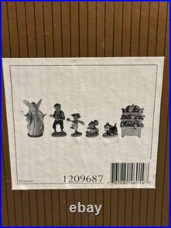 Walt Disney Classics Pinocchio Ornament Box Set + 2 Extra Oraments New withCOA