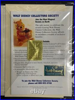 Walt Disney Classics Pinocchio Ornament Box Set + 2 Extra Oraments New withCOA
