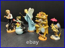 Walt Disney Classics Pinocchio Ornament Box Set + 2 Extra Oraments New withCOA Walt Disney Classics Pinocchio Ornament Box Set + 2 Extra Oraments New withCOA
