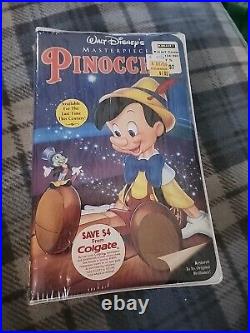 Walt Disney Classics Pinocchio VHS 239 Video Tape NEW & SEALED 93