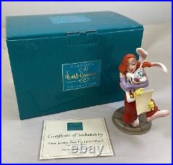 Walt Disney Classics Roger Rabbit, Dear Jessica, How Do I Love Thee, Wdcc, Coa