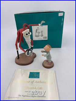 Walt Disney Classics-Santa Jack and Timmy-New in Box withCOA#1236761