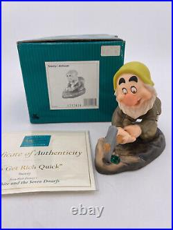 Walt Disney Classics- Sneezy To Get Rich Quick-New in Box withCOA #1232434