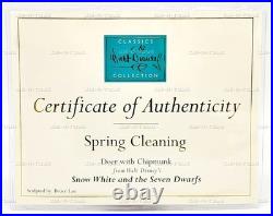 Walt Disney Classics Snow White and the Seven Dwarfs Spring Cleaning Figure 3314