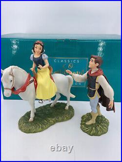 Walt Disney Classics-Snow White on Horse with Prince-New in Box, No COA#1228042