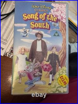 Walt Disney Classics Song Of The South VHS Tape PAL UK Release
