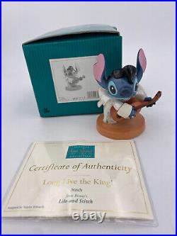 Walt Disney Classics-Stitch, Long Live the King-New in Box withCOA#4001112