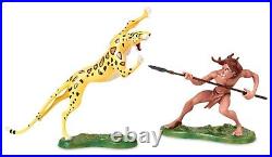 Walt Disney Classics -Tarzan and Sabor Untamed New in Box withCOA #422/750 READ