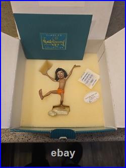 Walt Disney Classics The Jungle Book, Mowgli Mancub Porcelain Figurine withCOA Walt Disney Classics The Jungle Book, Mowgli Mancub Porcelain Figurine withCOA