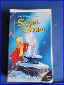 Walt Disney Classics The Sword in the Stone (VHS, 1998) (original clam-shell)