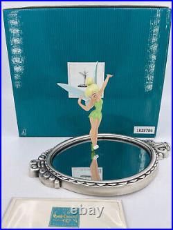 Walt Disney Classics-Tink on Mirror-New in Box, withCOA (10x6.5x6.5) #1028786