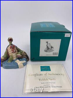 Walt Disney Classics -Turtle & Chipmunk-New in Box withCOA #4002439