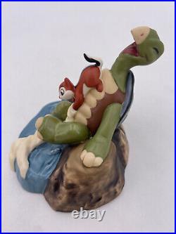 Walt Disney Classics -Turtle & Chipmunk-New in Box withCOA #4002439