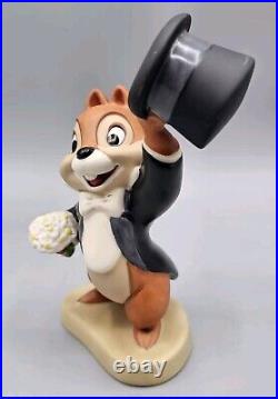 Walt Disney Classics Two Chips And A Miss Charming Chip Figurine withCOA