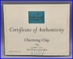 Walt Disney Classics Two Chips And A Miss Charming Chip Figurine withCOA