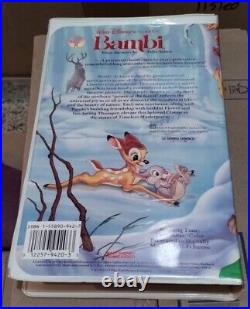Walt Disney Classics (VHS, 1942) Bambi Black Diamond Edition