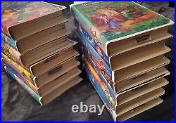 Walt Disney Classics VHS Black Diamond & Masterpiece Collection x27 Vintage