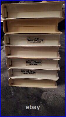 Walt Disney Classics VHS Black Diamond & Masterpiece Collection x27 Vintage