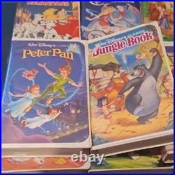 Walt Disney Classics VHS Lot (12) Black Diamond
