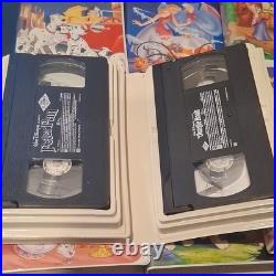 Walt Disney Classics VHS Lot (12) Black Diamond