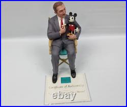 Walt Disney Classics WDCC It Was all Started by a Mouse Walt & Mickey Figure