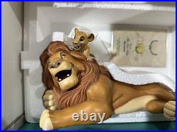 Walt Disney Classics WDCC Lion King Pals Forever Simba Mufasa Figurine COA Box