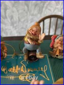 Walt Disney Classics WDCC Snow White & Seven Dwarfs Ornaments Box Set