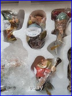 Walt Disney Classics WDCC Snow White & Seven Dwarfs Ornaments Box Set #1204380