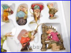 Walt Disney Classics WDCC Snow White & Seven Dwarfs Ornaments Box Set #1204380