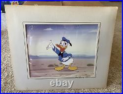 Walt Disney Classics WDP Donald Duck Vintage Disneyland Lithograph