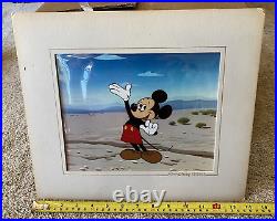 Walt Disney Classics WDP Mickey Mouse Vintage Disneyland Lithograph