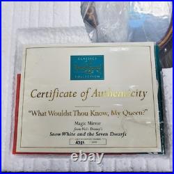 Walt Disney Classics What Wouldst Thou Know, My Queen 1235045 Figure NEW Walt Disney Classics What Wouldst Thou Know, My Queen 1235045 Figure NEW