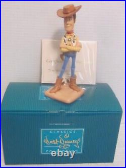 Walt Disney Classics -Woody -New in Box withCOA (7.5)