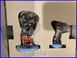 Walt Disney Collection Classics WDCC Jock & Scamp, lady & the Tramp withCOA K1