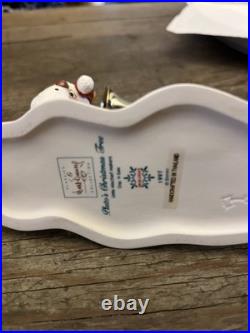 Walt Disney Collection classics Plutos Christmas tree Santa's Candle + Little