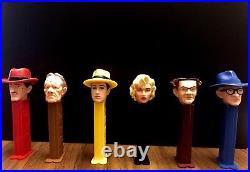 Walt Disney DICK TRACY Complete Character Collection PEZ DISPENSERS Full Set