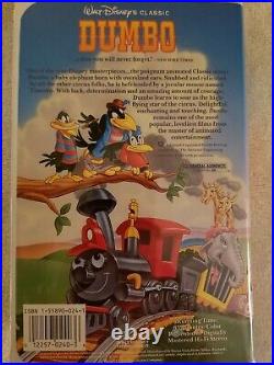 Walt Disney Dumbo 1993 VHS, Black Diamond, The Classics, Clam Shell