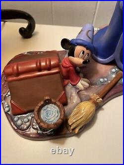 Walt Disney Fantasia 2000 Limited Collection OOPS. Mickey & Yen Sid Box + COA