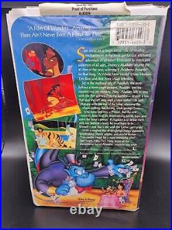 Walt Disney Home Classics Aladdin VHS 1662 Black Diamond Edition