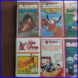 Walt Disney Home Video Cartoon Classics VHS Complete Collection Volume 1-14 RARE