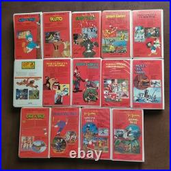 Walt Disney Home Video Cartoon Classics VHS Complete Collection Volume 1-14 RARE