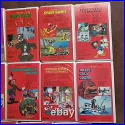 Walt Disney Home Video Cartoon Classics VHS Complete Collection Volume 1-14 RARE