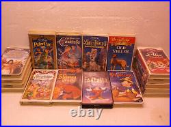 Walt Disney Home Video Classics VHS Tape Set of 17 Preowned Used
