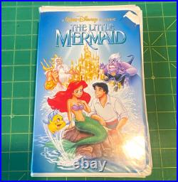 Walt Disney Home Video The Classics The Little Mermaid VHS NTSC 1989 G