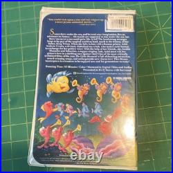 Walt Disney Home Video The Classics The Little Mermaid VHS NTSC 1989 G
