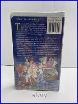 Walt Disney Masterpiece Collection Cinderella VHS #5265 RARE SEALED