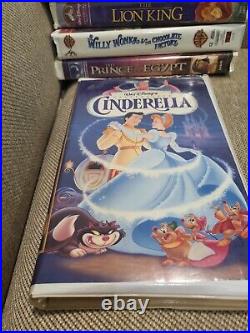 Walt Disney Masterpiece classic collection Cinderella in full color VCR format