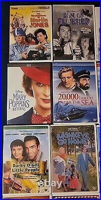 Walt Disney Old Time Classics Non- Animated Lot Of 40 DVDs